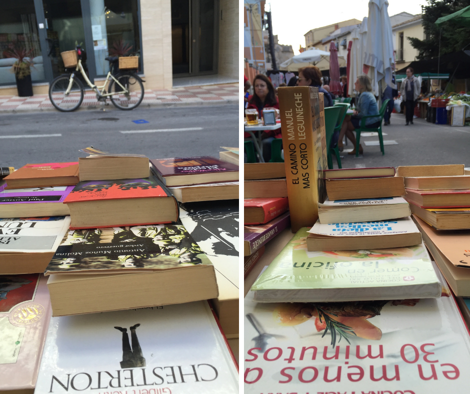 Abre un libro librería itinerante en Alicante