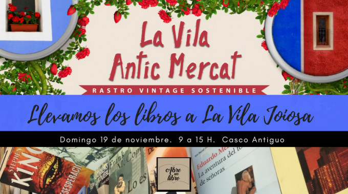 Llevamos Los Libros De Ocasión A La Vila Joiosa: ¡pásate Por El Rastro Vintage Sostenible De Las Pacas Market Vintage!